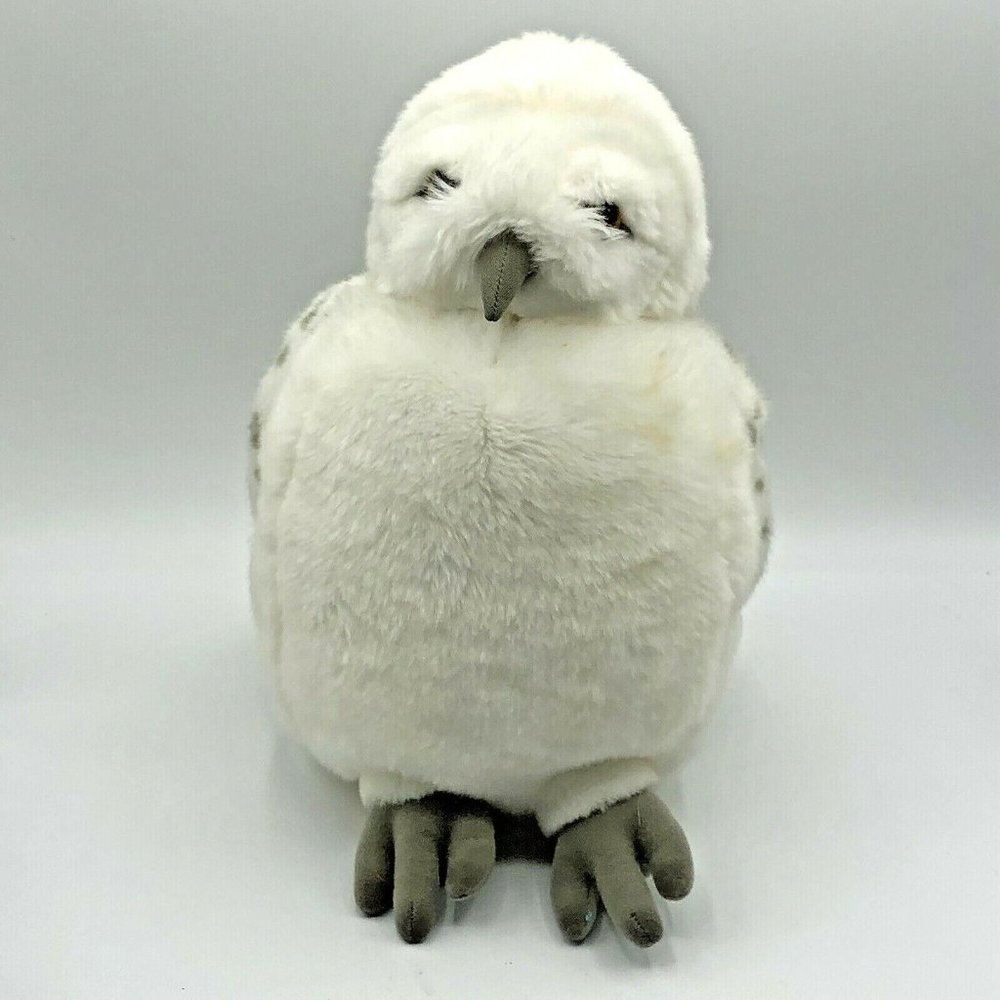 Plush White Owl Stuffed Animal
